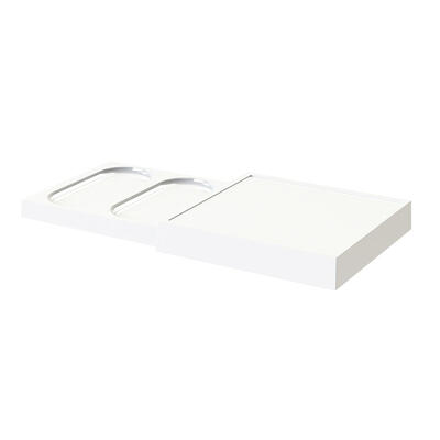 Bandeja principal para el cuarto de baño blanco Orchestro